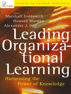 cover image of Leading Organizational Learning